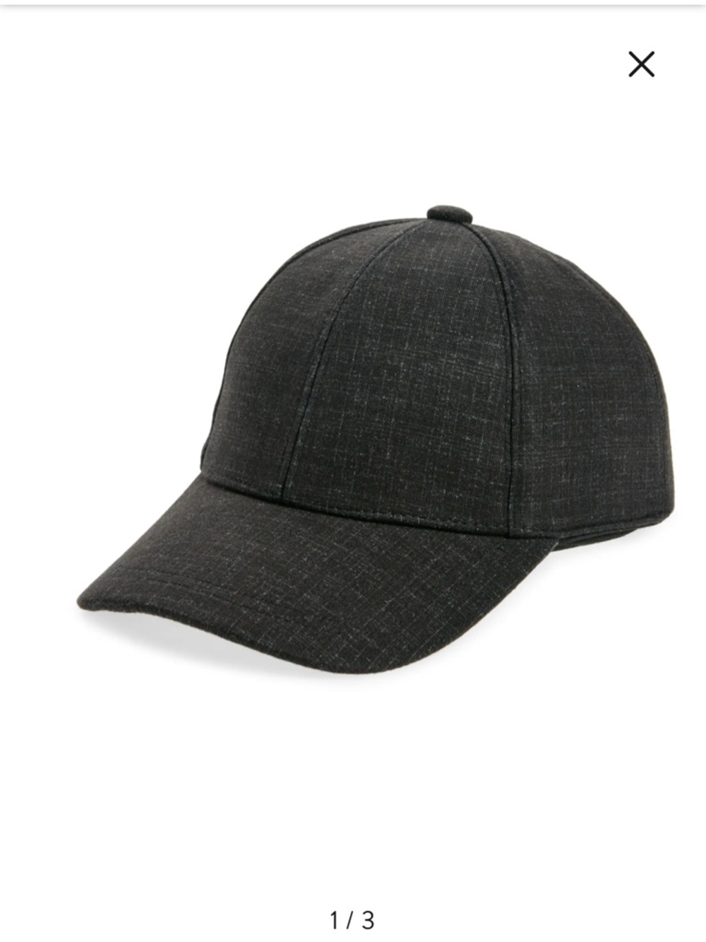 Robert Barakett Subtle Branding S/M Microcheck Baseball Cap
Robert Barakett